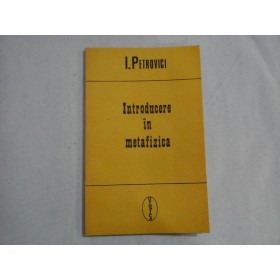   INTRODUCERE  IN  METAFIZICA  -  I.  PETROVICI   